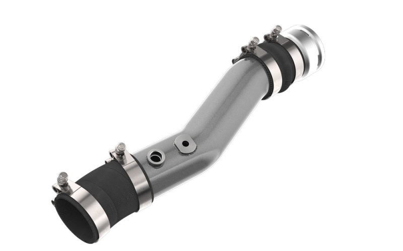 Ford Ranger Charge Pipe Kit - K&N Engineering - Mandrel-Bent Aluminum - Gunmetal Gray - `19-`27